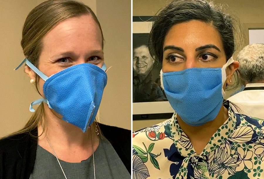 UF Health Surgical Wrap Masks